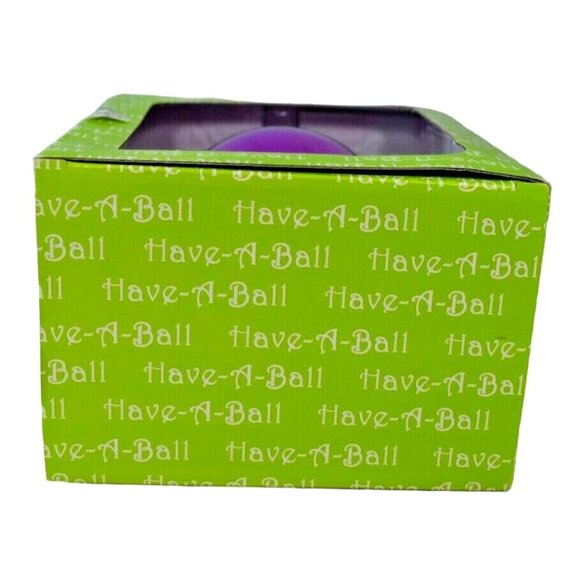 Have a Ball Purple Religious Buttony Cross Holiday Christmas Tree Ornament - Picture 6 of 6